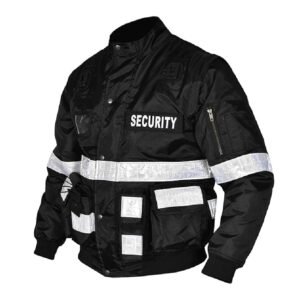 Men's 2-in-1 Oxford security black Dorman vest for maximum comfort and visibility – UK Shop Hub.