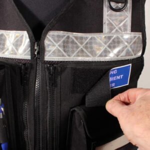 Black Civil Enforcement Parking Vest. UK Shop Hub.
