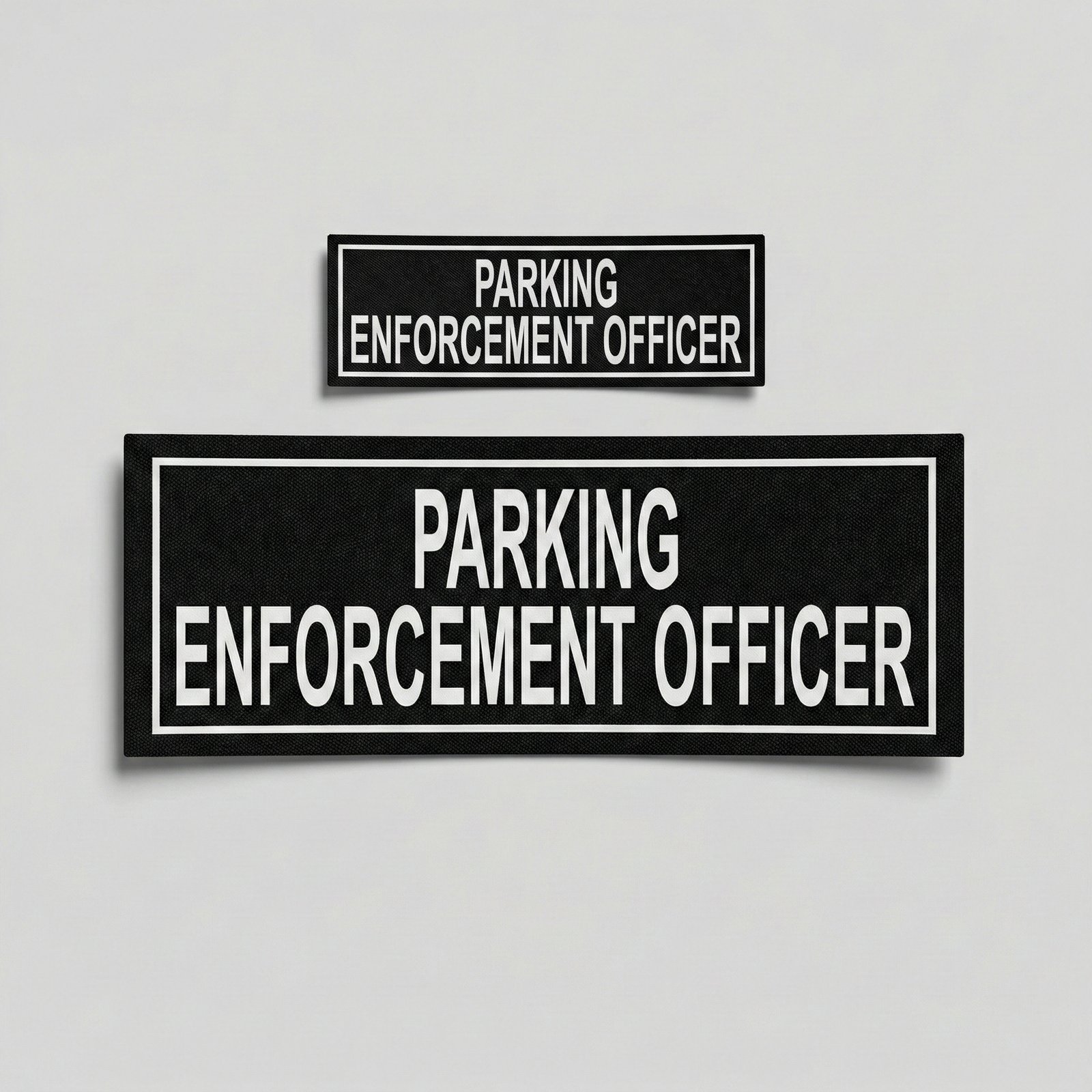 parking enforcement officer black